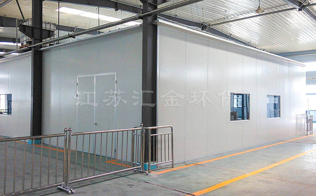 汇金环保移动喷漆房废气处理工艺介绍